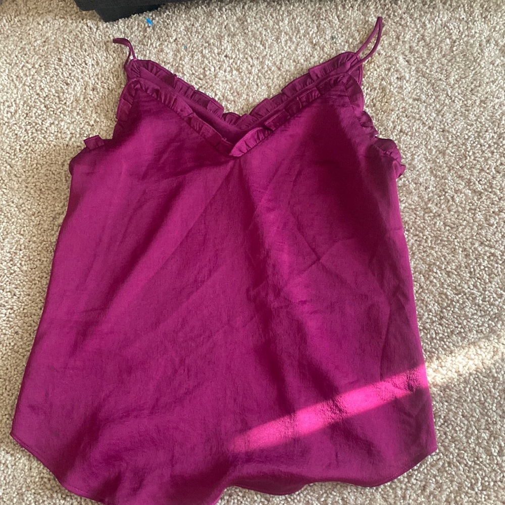 Express Magenta tank top